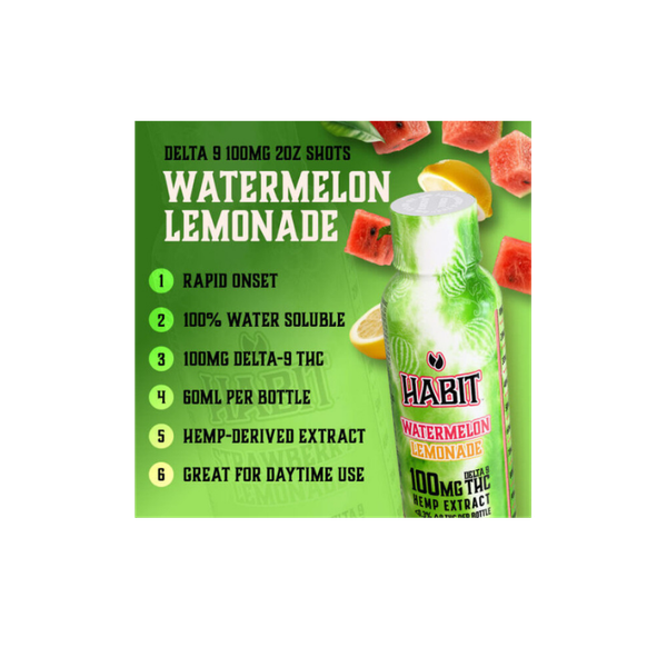 Habit Delta 9 THC Hemp Shot - Image 2