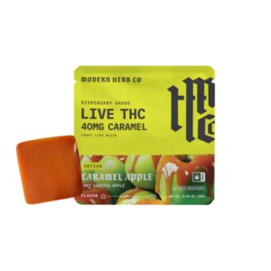Live THC Caramel Gummy